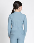 Young Riders - Long Sleeve Base Layer - Coastal Aqua