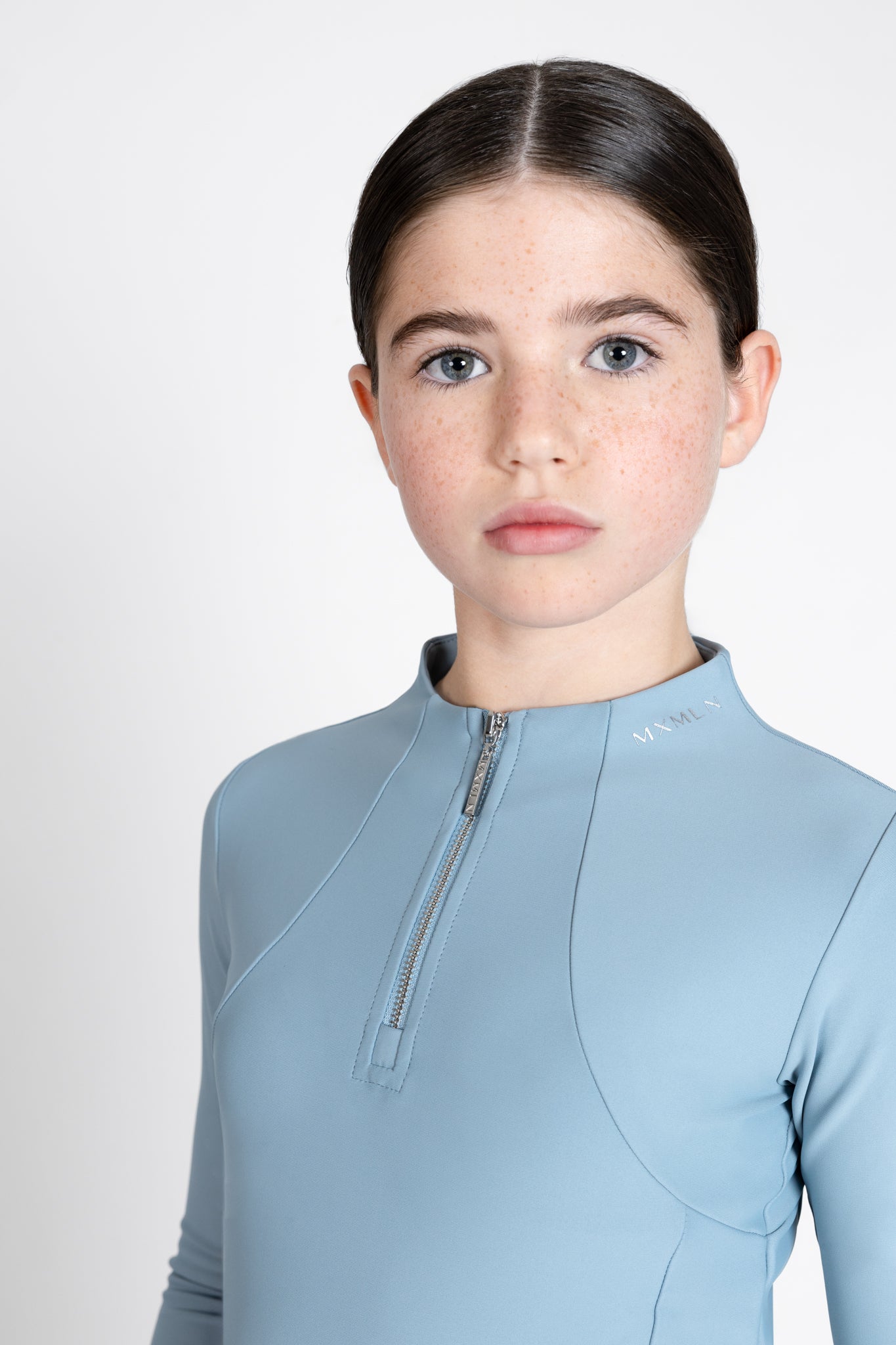 Young Riders - Long Sleeve Base Layer - Coastal Aqua