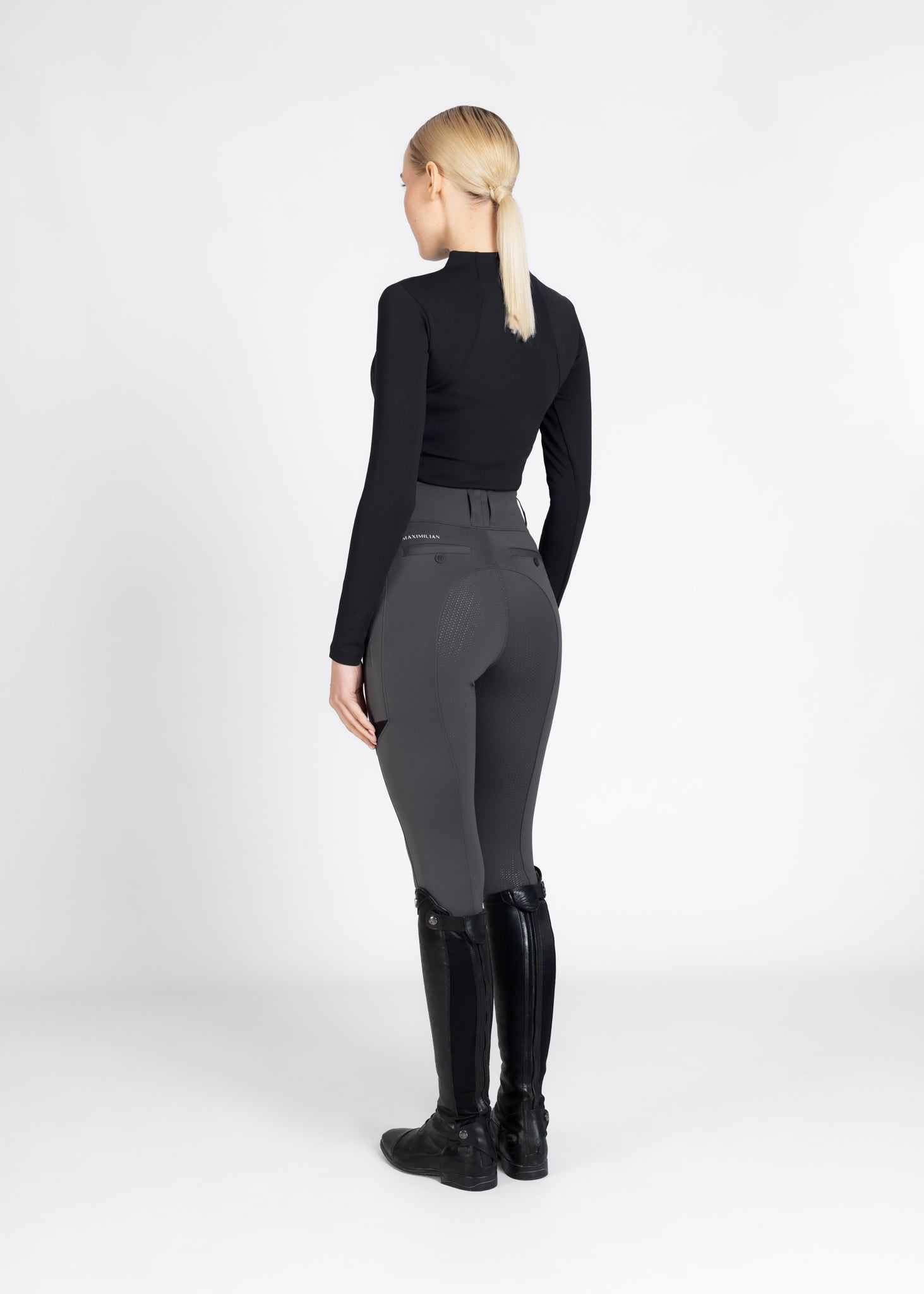 Tech Riding Leggings - Graphite