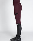 Tech Riding Leggings - Burgundy