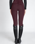 Tech Riding Leggings - Burgundy