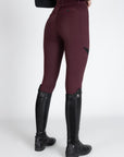 Tech Riding Leggings - Burgundy