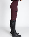 Tech Riding Leggings - Burgundy