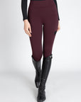 Tech Riding Leggings - Burgundy