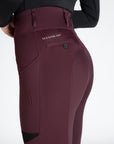 Tech Riding Leggings - Burgundy