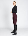 Tech Riding Leggings - Burgundy