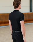 Core Polo Shirt - Black/White