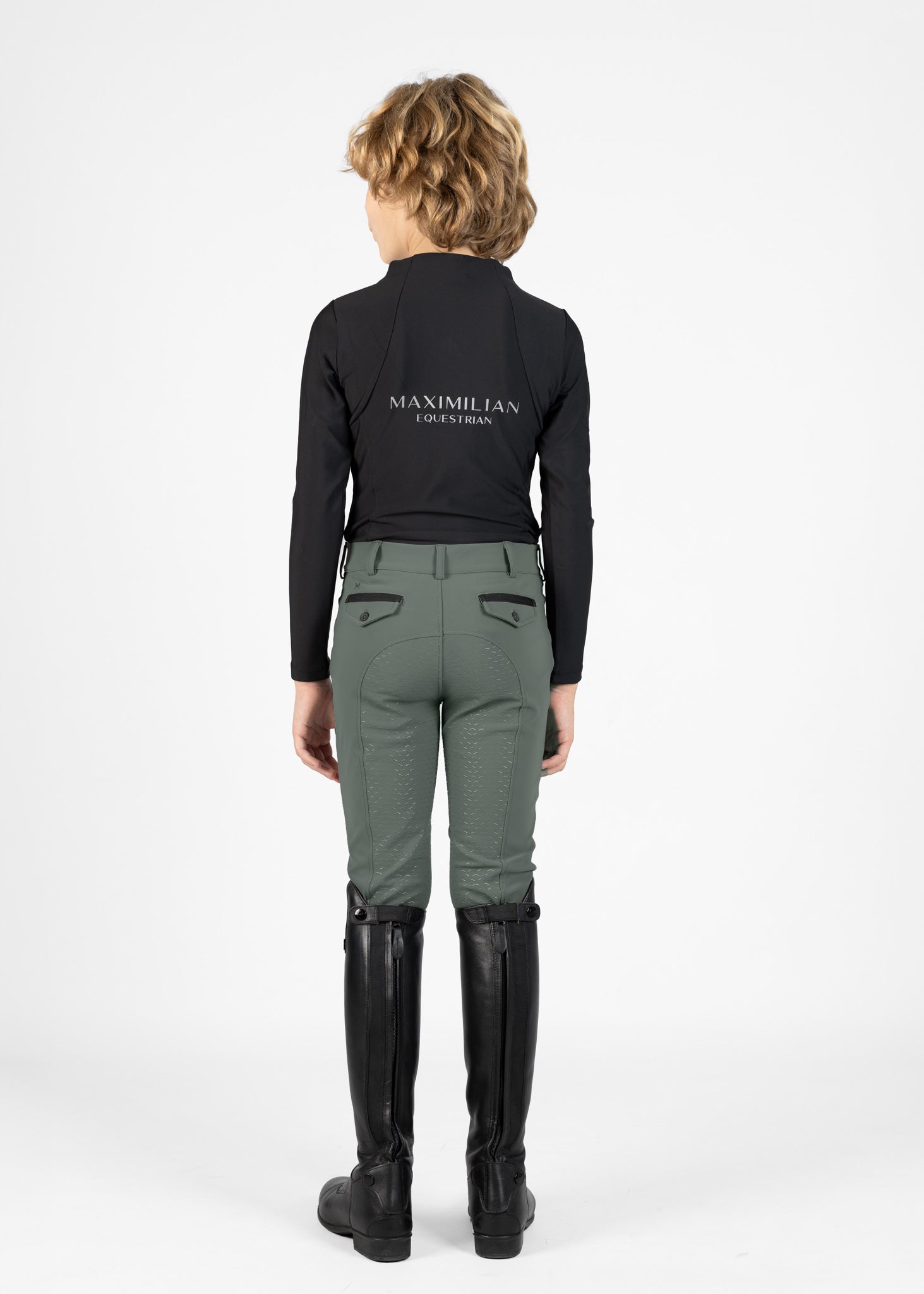 Young Riders - Performance Breeches - Ivy