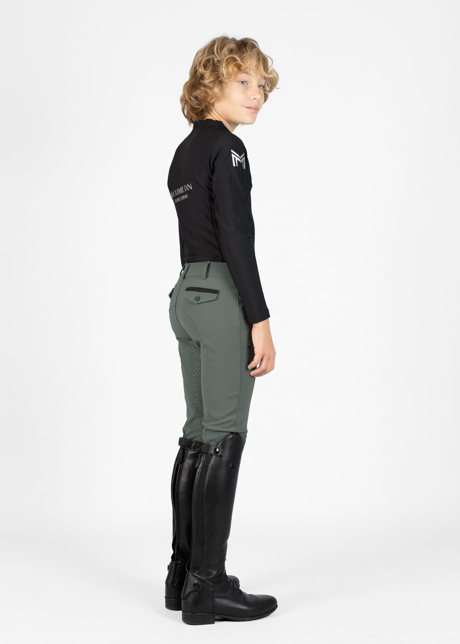 Young Riders - Performance Breeches - Ivy