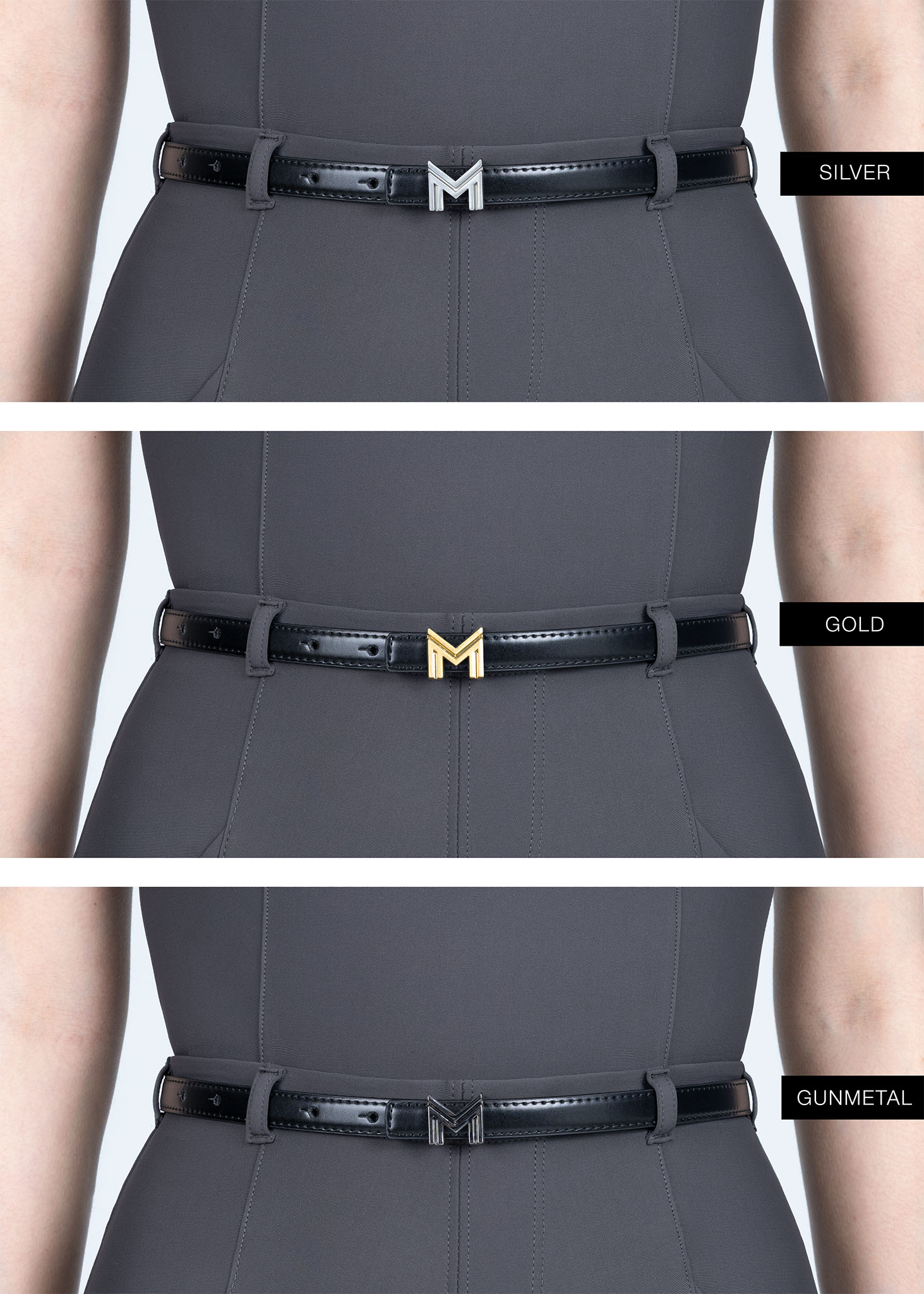 Halo Riding Leggings + Belt - Graphite