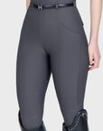 Halo Riding Leggings + Belt - Graphite