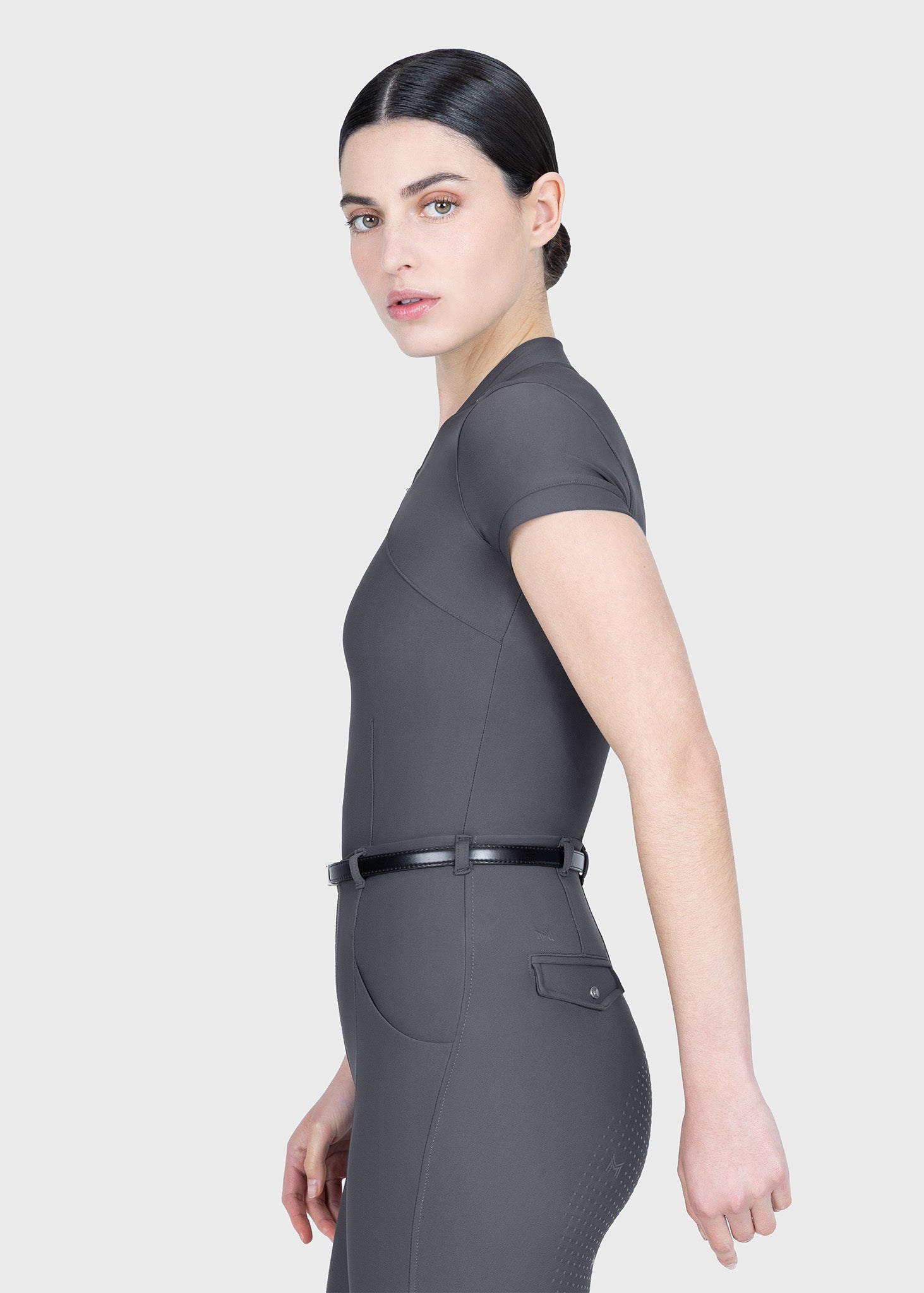 Halo Short Sleeve Base Layer - Graphite