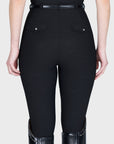 Velya Riding Leggings & Belt - Black/Silver