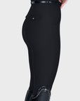 Velya Riding Leggings & Belt - Black/Silver