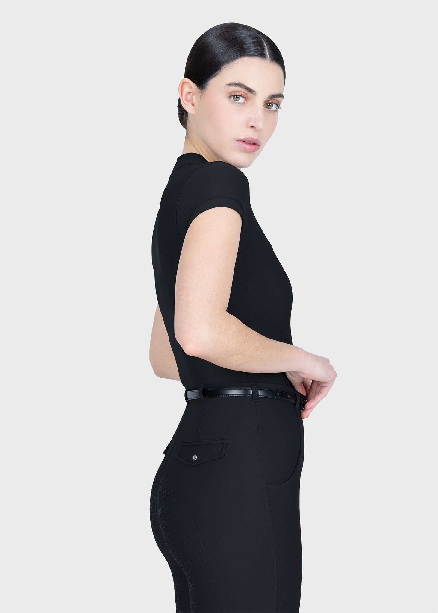 Halo Short Sleeve Base Layer - Black