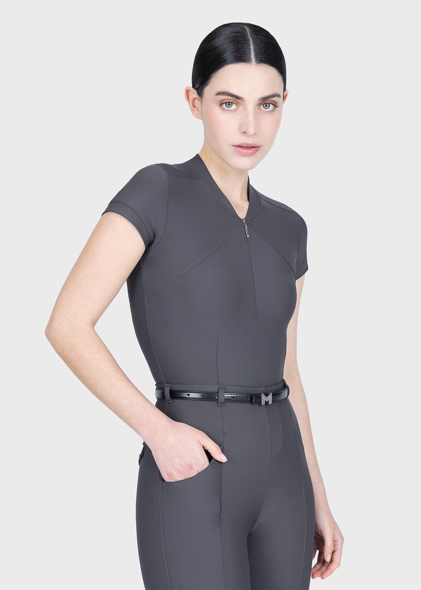 Velya Short Sleeve Base Layer - Graphite
