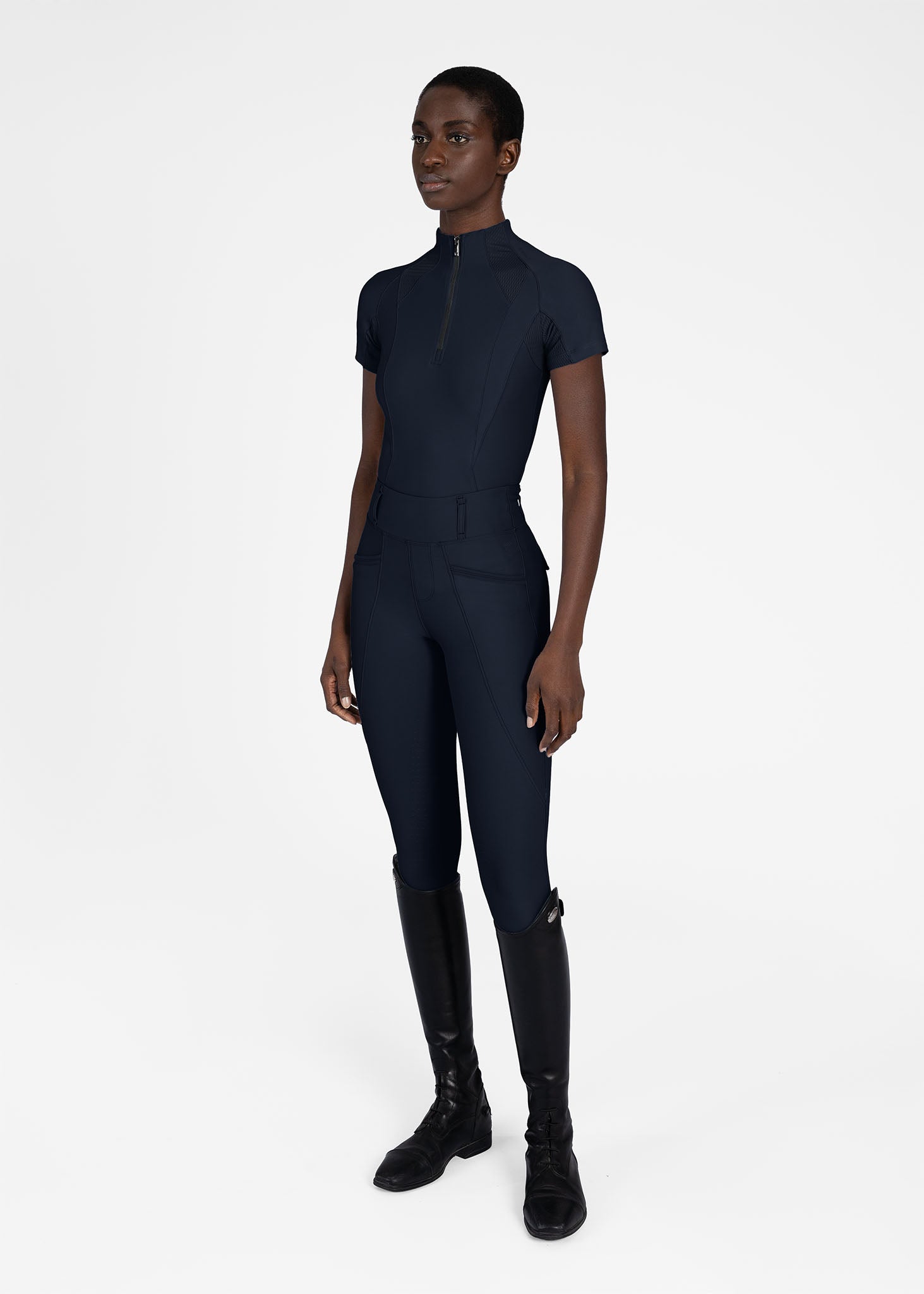 Short Sleeve Frame Base Layer - Atlantic