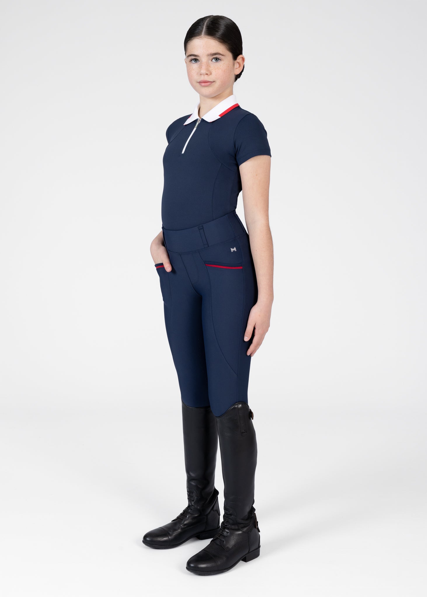Young Riders - Concept Polo Short Sleeve (Navy)