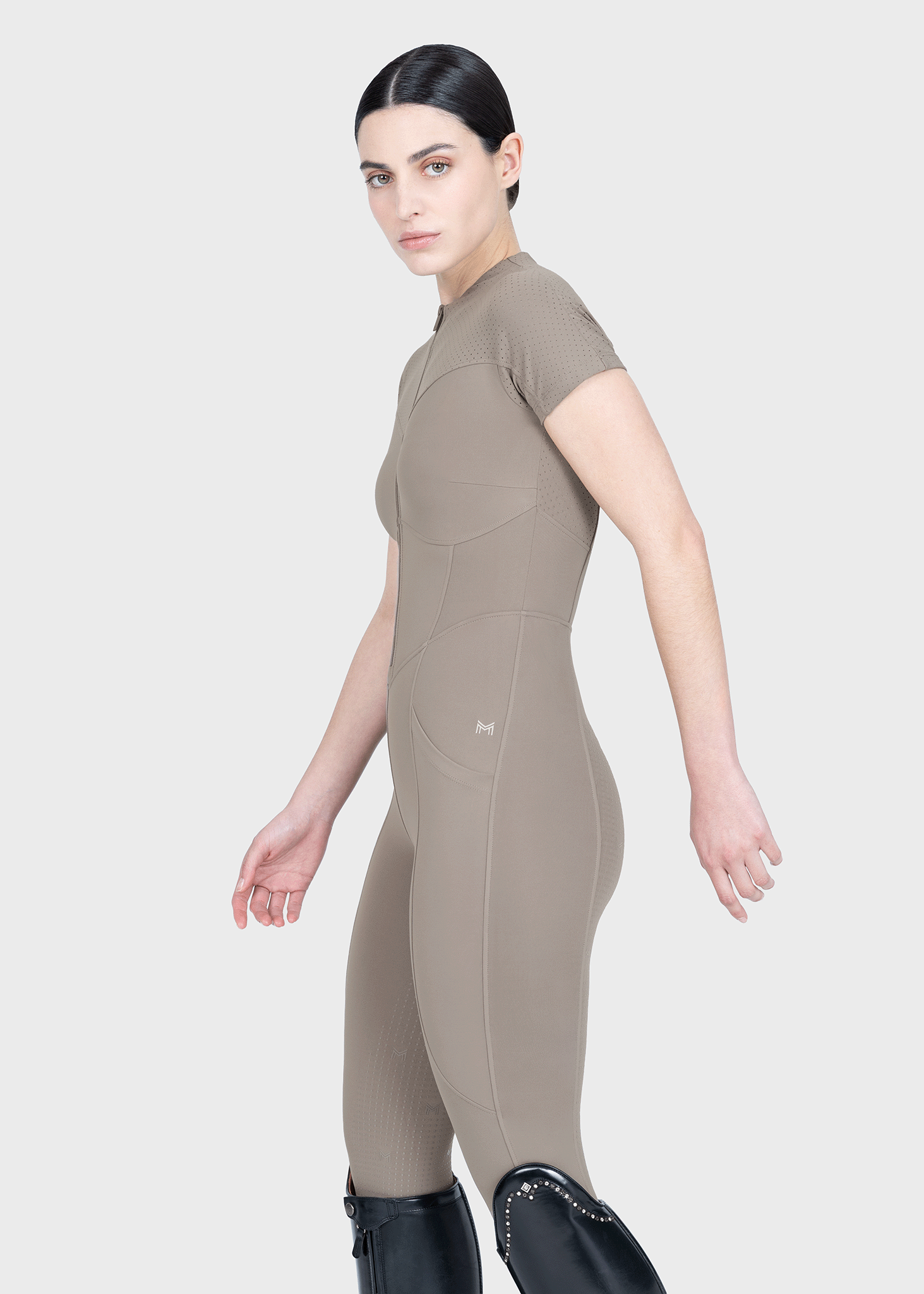 Air Tech Riding Jumpsuit (Taupe)