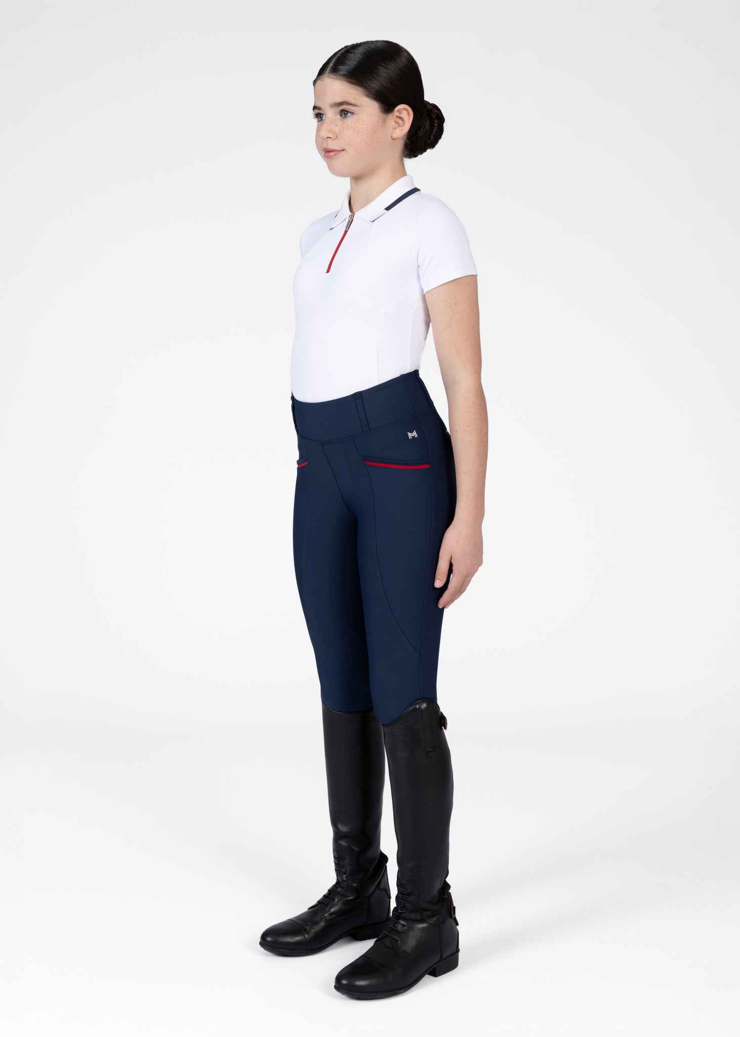 Young Riders - Concept Polo Short Sleeve (White)