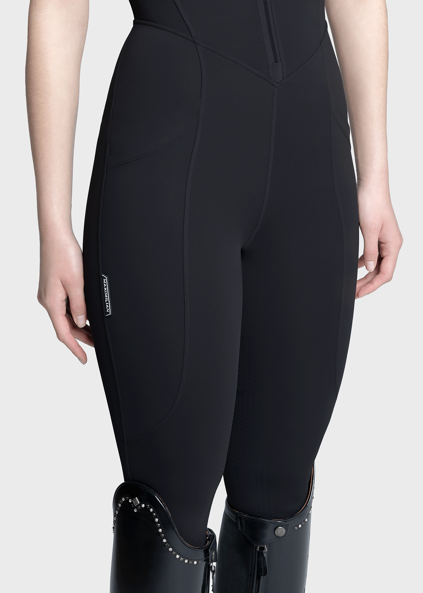 Air Tech Riding Jumpsuit (Black)