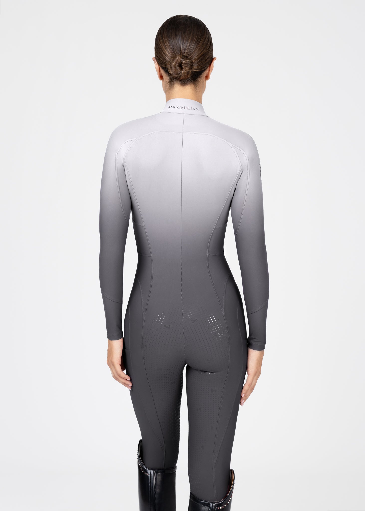 Ombré Riding Jumpsuit (Graphite)