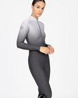 Ombré Riding Jumpsuit (Graphite)