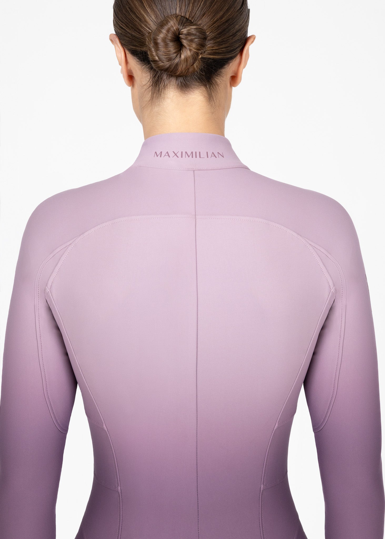 Ombré Riding Jumpsuit (Plum) Pre Order