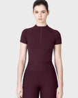 Origin Short Sleeve Base Layer - Burgundy