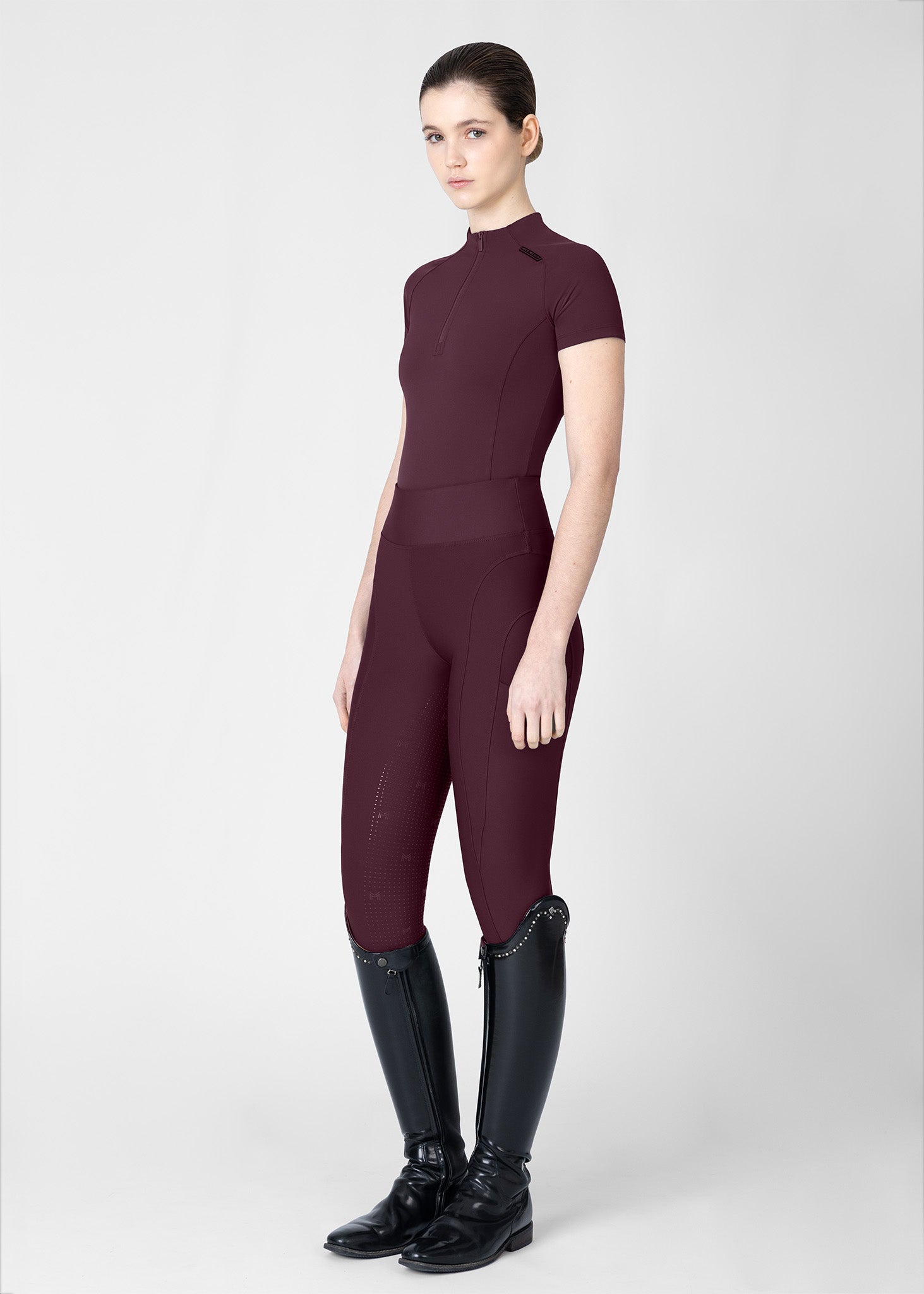 Origin Short Sleeve Base Layer - Burgundy