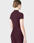 Origin Short Sleeve Base Layer - Burgundy