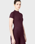 Origin Short Sleeve Base Layer - Burgundy