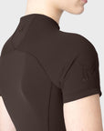 Origin Short Sleeve Base Layer - Chocolate