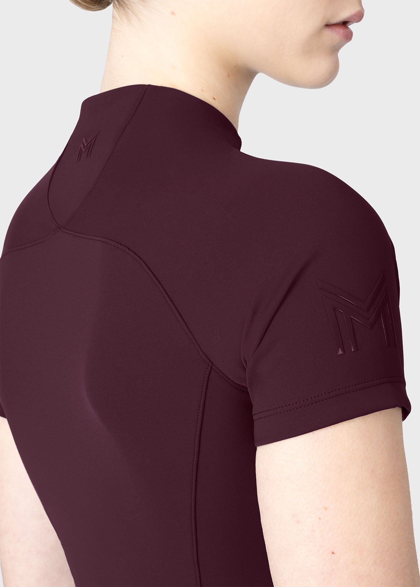 Origin Short Sleeve Base Layer - Burgundy