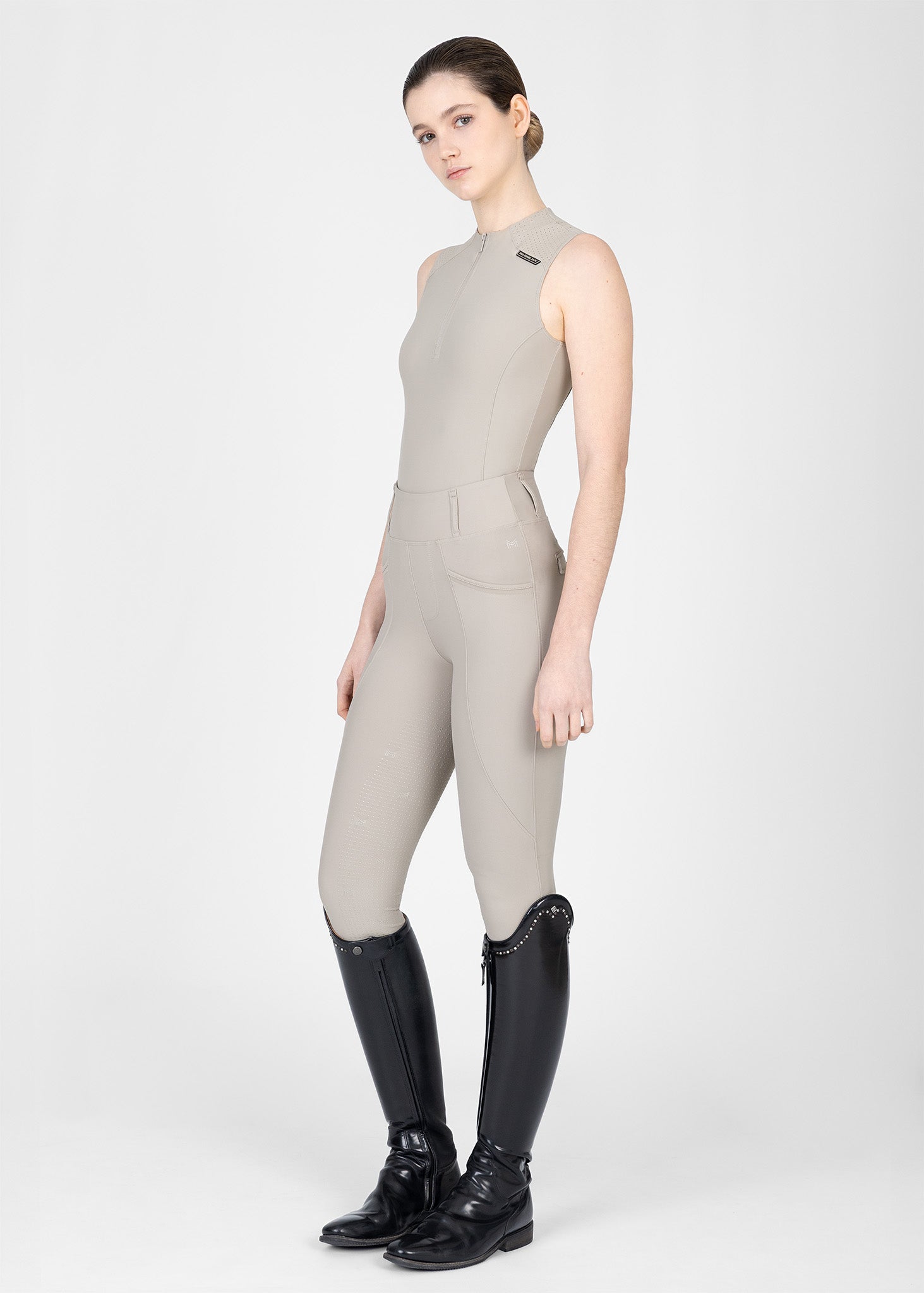 Pro Riding Leggings - Soft Taupe