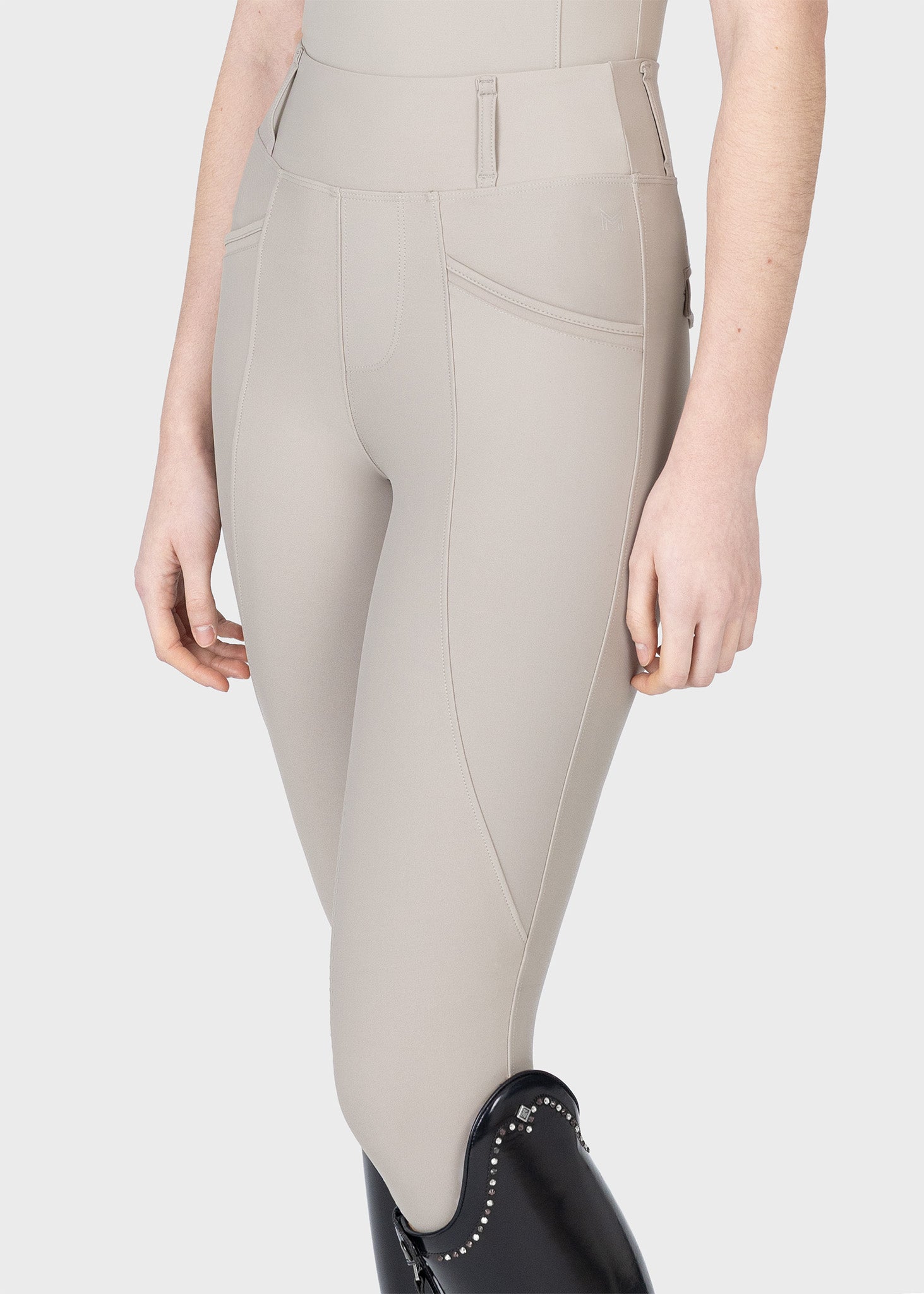 Pro Riding Leggings - Soft Taupe