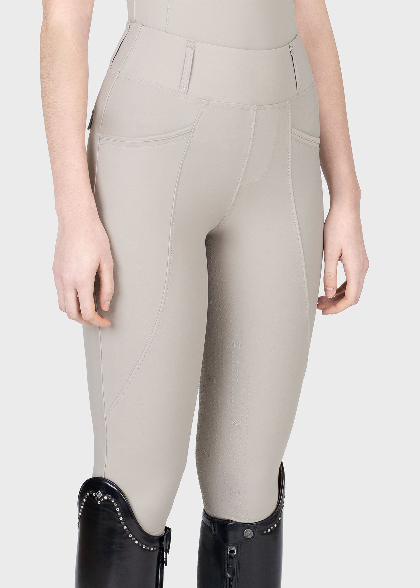Pro Riding Leggings - Soft Taupe