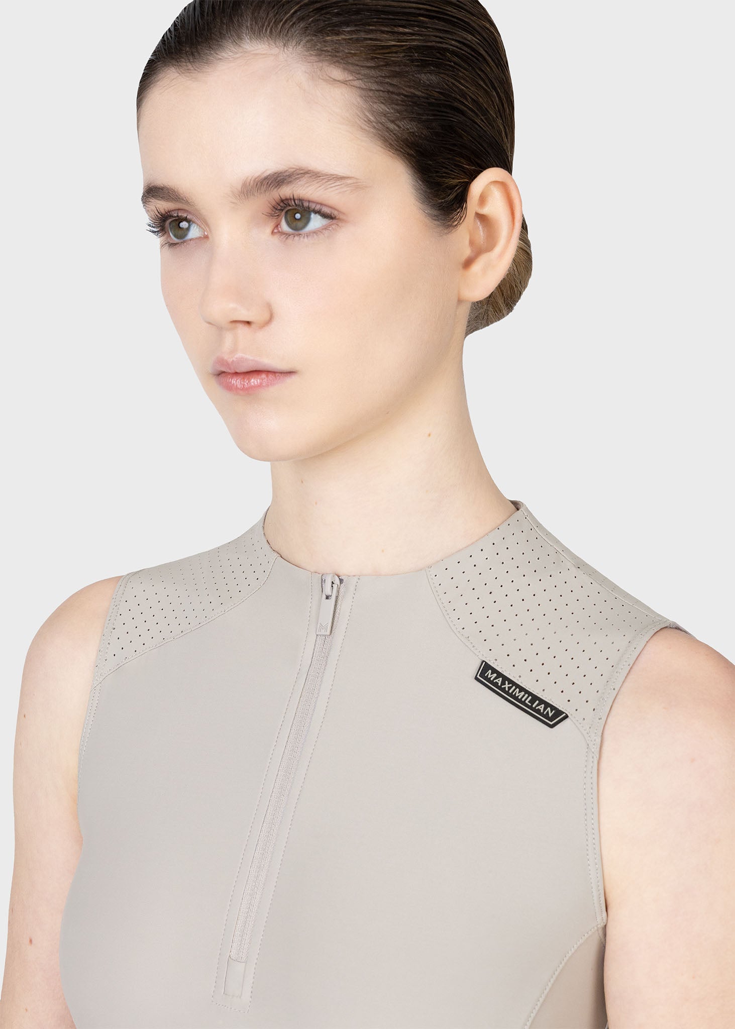 Sleeveless Origin Base Layer - Soft Taupe