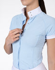 Short Sleeve Aira Show Shirt - Aqua