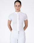 Short Sleeve Aira Show Shirt - White