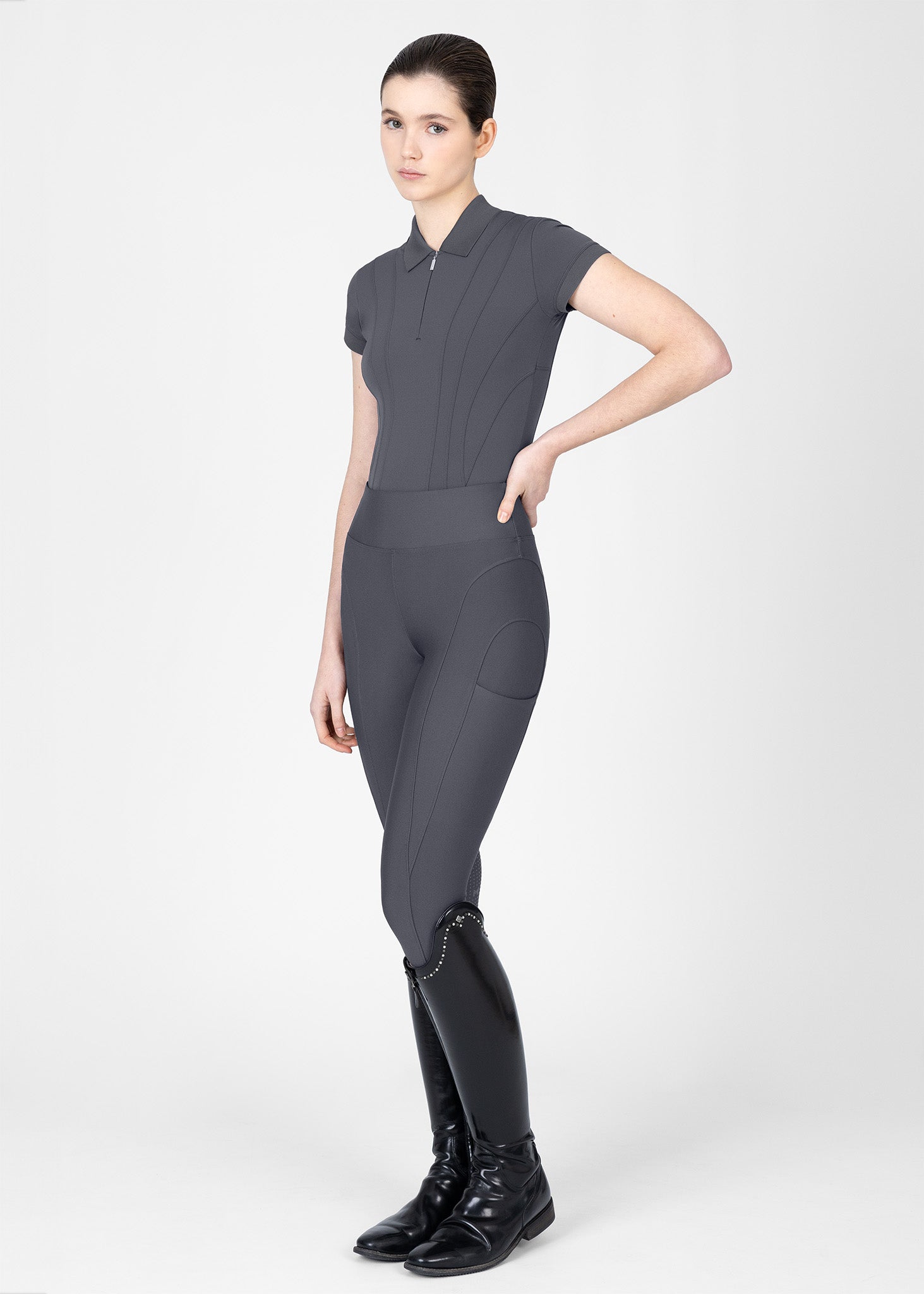 Arc Polo Short Sleeve - Graphite