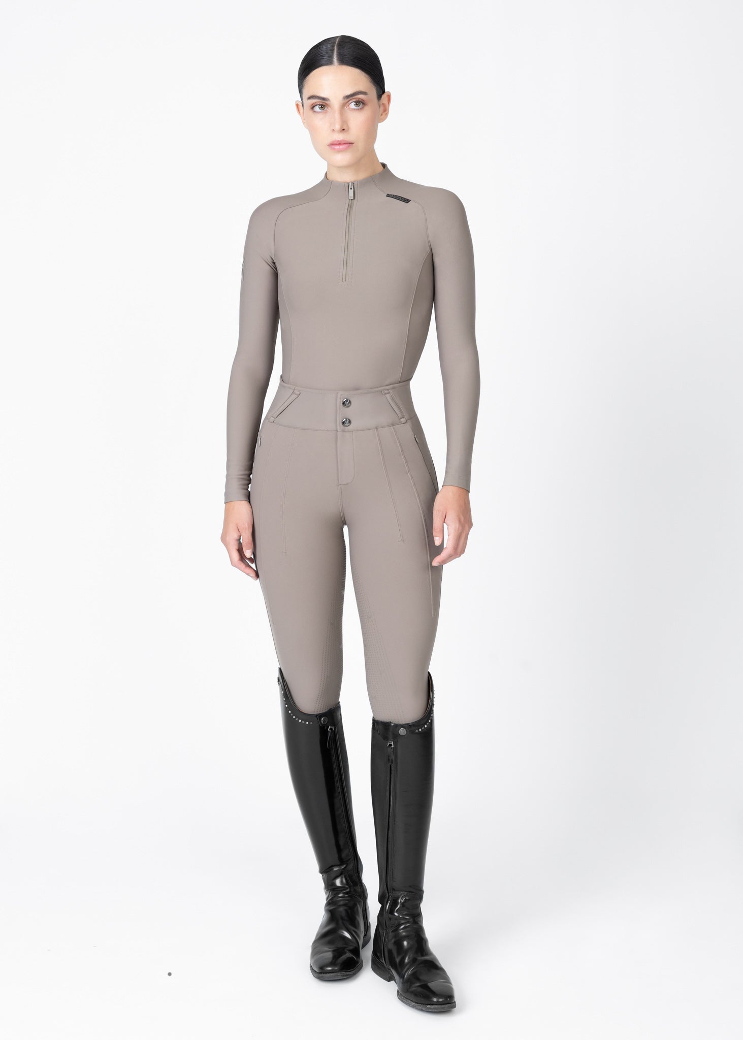 Origin Long Sleeve Base Layer - Taupe