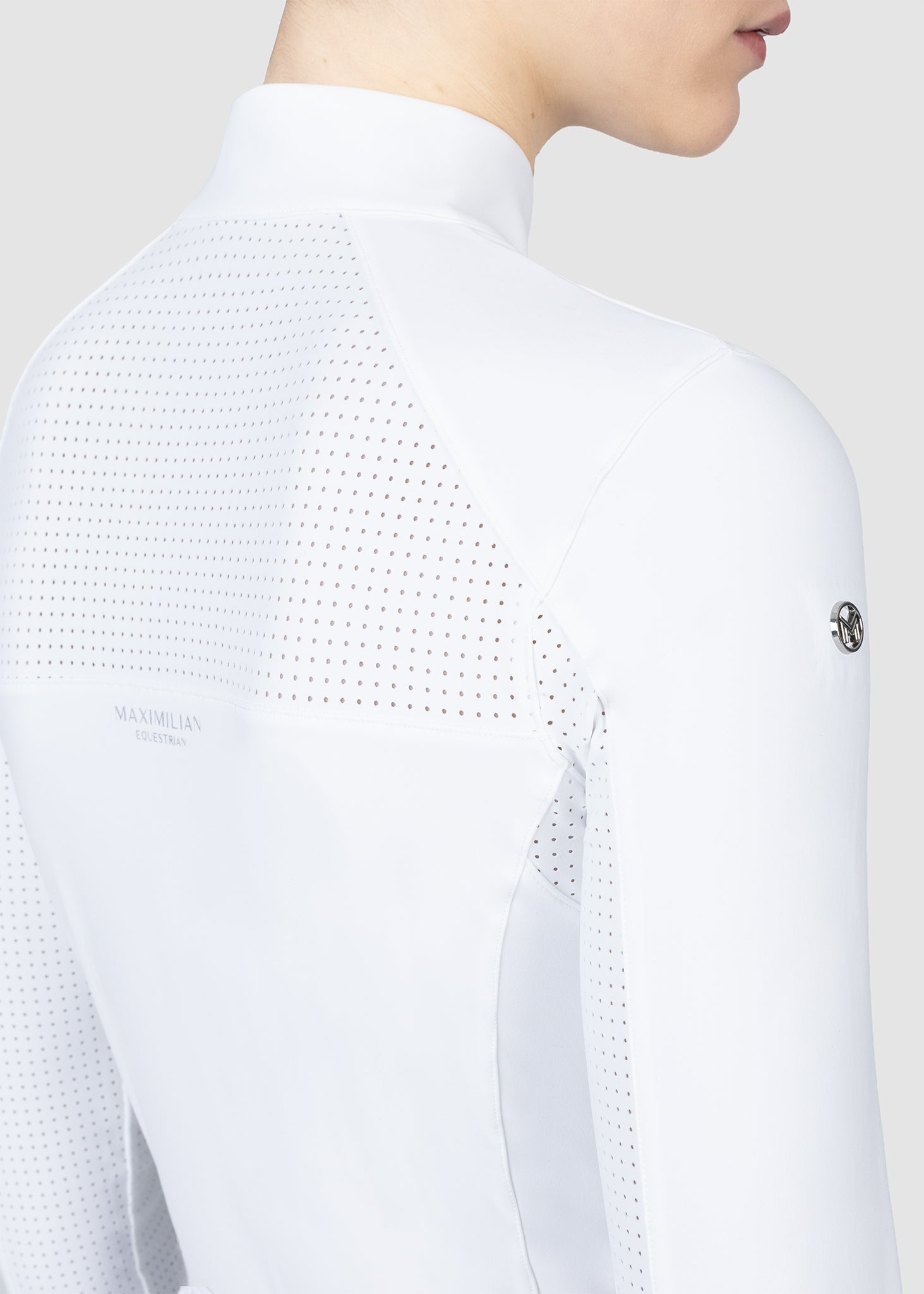 Aveen Long Sleeve Show Shirt - White