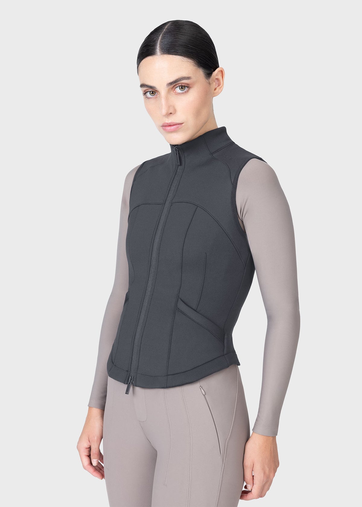 Fit Technical Vest - Graphite