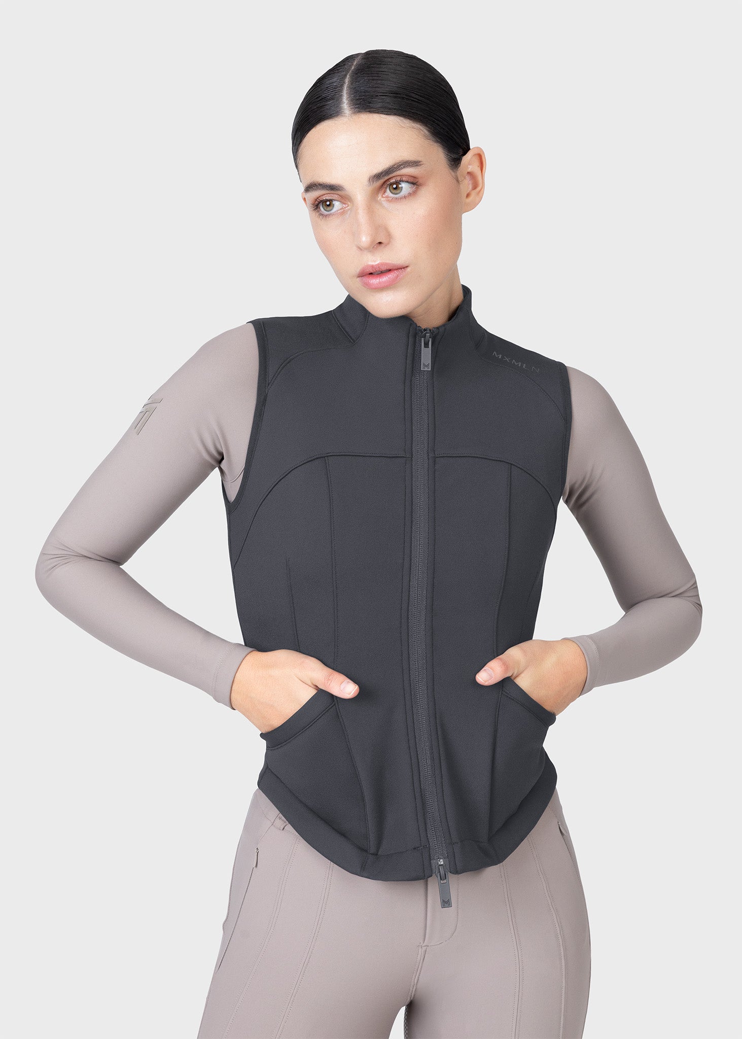 Fit Technical Vest - Graphite