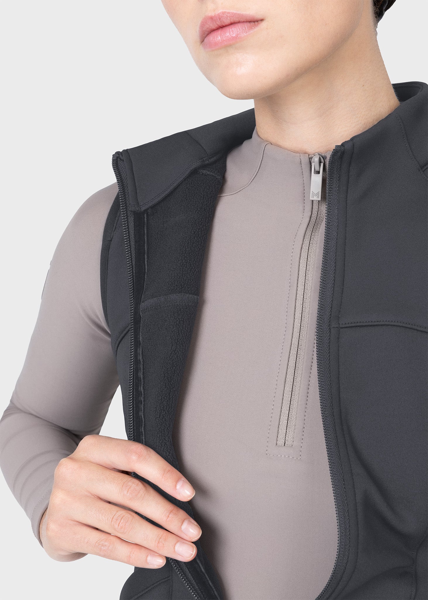 Fit Technical Vest - Graphite
