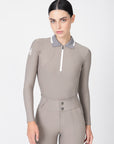 Concept Polo Long Sleeve - Taupe
