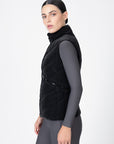 Astro Puffer Vest - Black