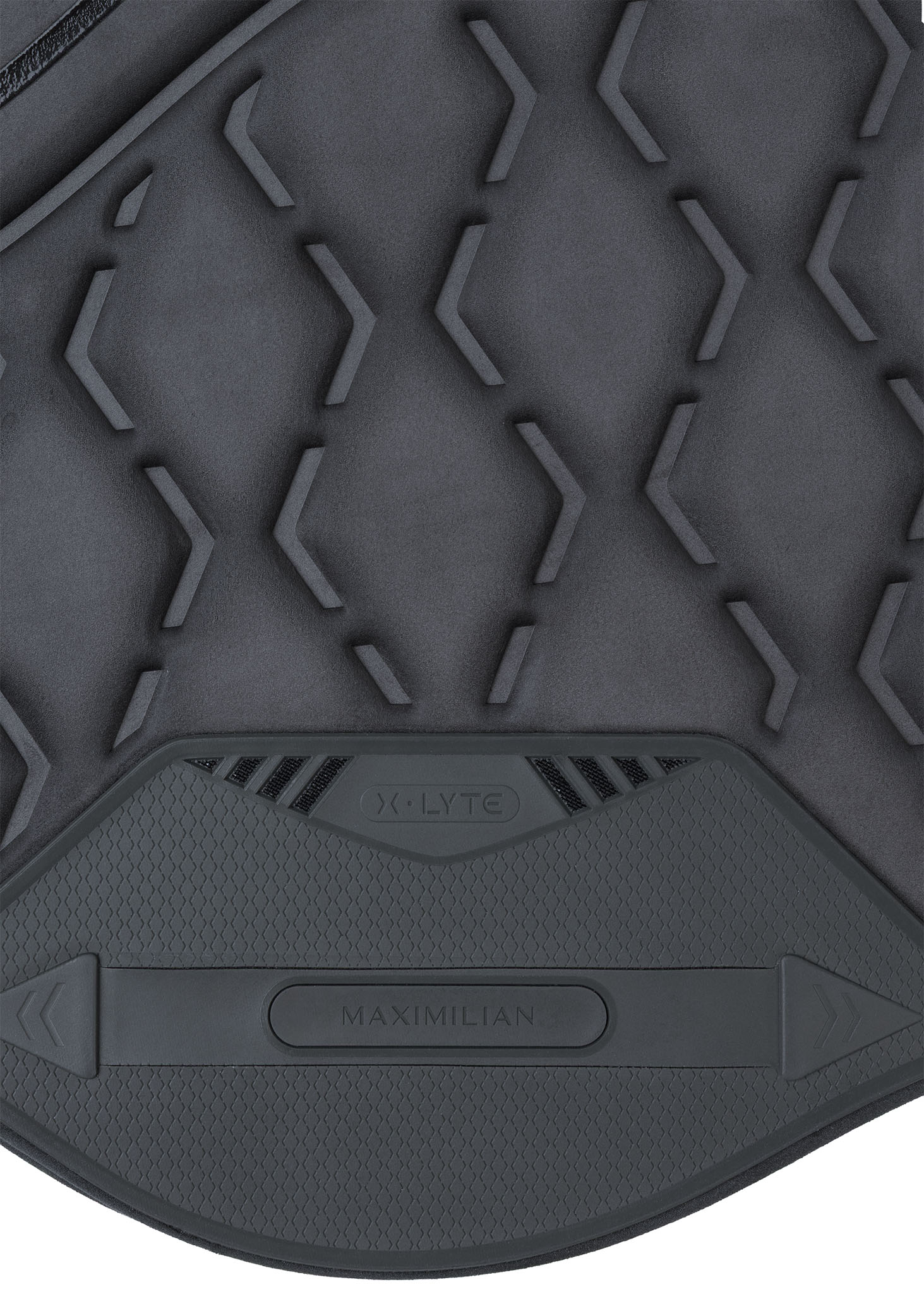 X-Lyte Suede Jumping Saddle Pad (Graphite)