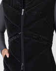 Astro Puffer Vest - Black